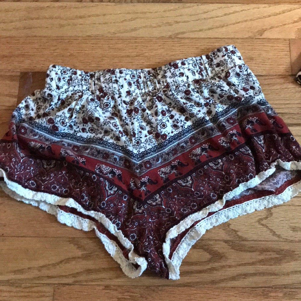 One pair of patterned shorts